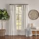 Mercantile Drop Cloth Curtain Panel - 108 Inches - Off White