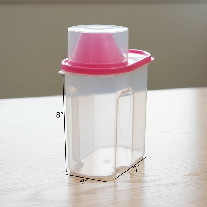 BPA-Free Food Storage Containers with Lid - Perfect for Storing Flour, Sugar, Grains, Rice, Cereals, and Baking Supplies