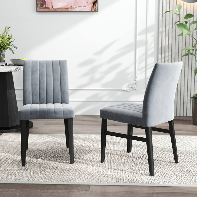 Roundhill Furniture Cavira 5-Piece Round Modern Dining Set