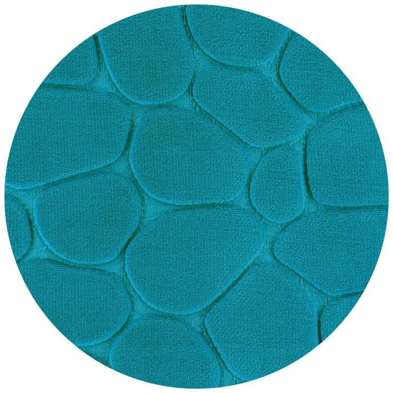 Contour Bath Rug Memory Foam Mat 3D Pebble 20L x 20W