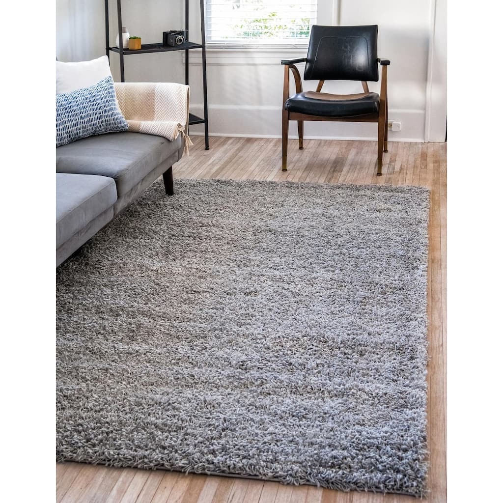 Unique Loom Solid Shag Area Rug