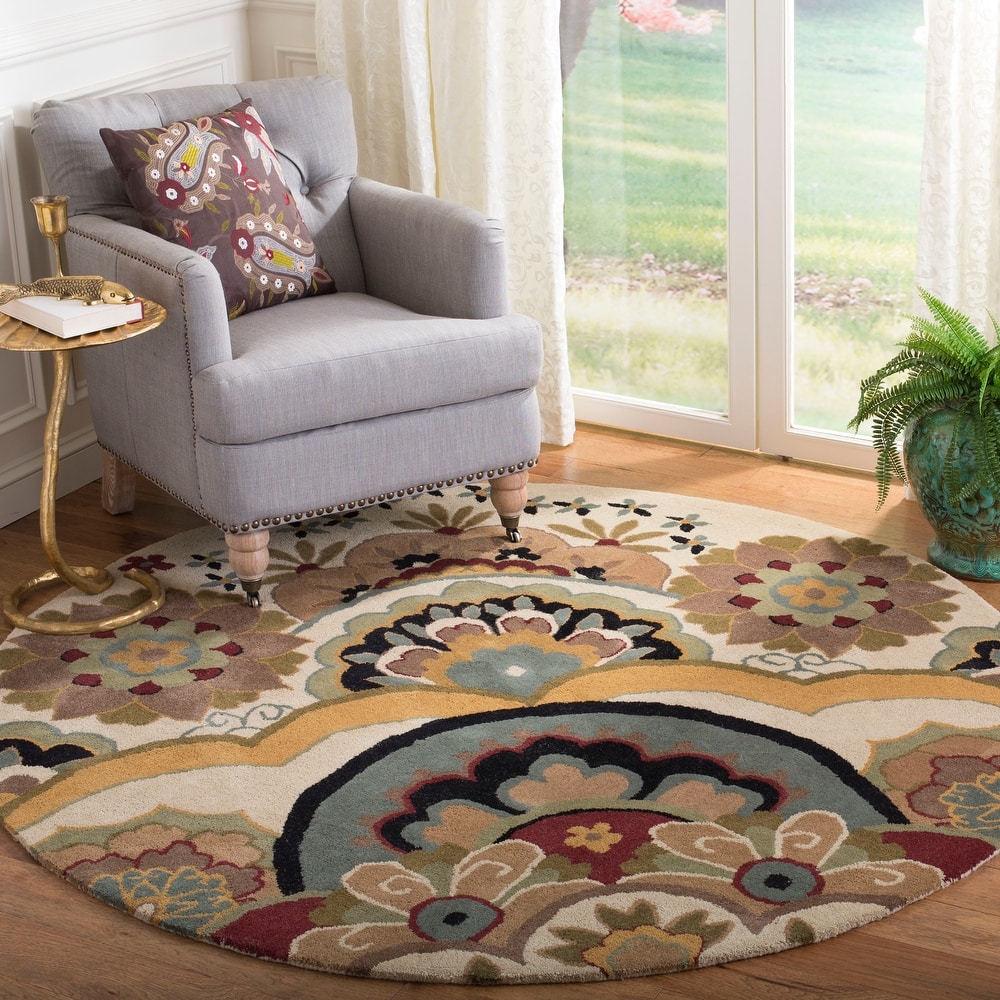 SAFAVIEH Handmade Soho Kaley New Zealand Wool Area Rug