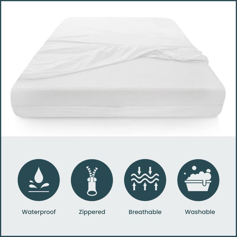ONETAN, Mattress Protector, Ultra Soft-Premium Breathable and Noiseless Cover, Water Proof, Zippered.
