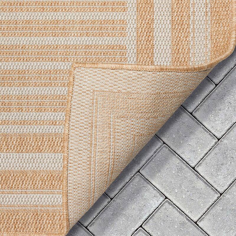 Well Woven Fallon Frankie Stripes Indoor Outdoor Area Rug