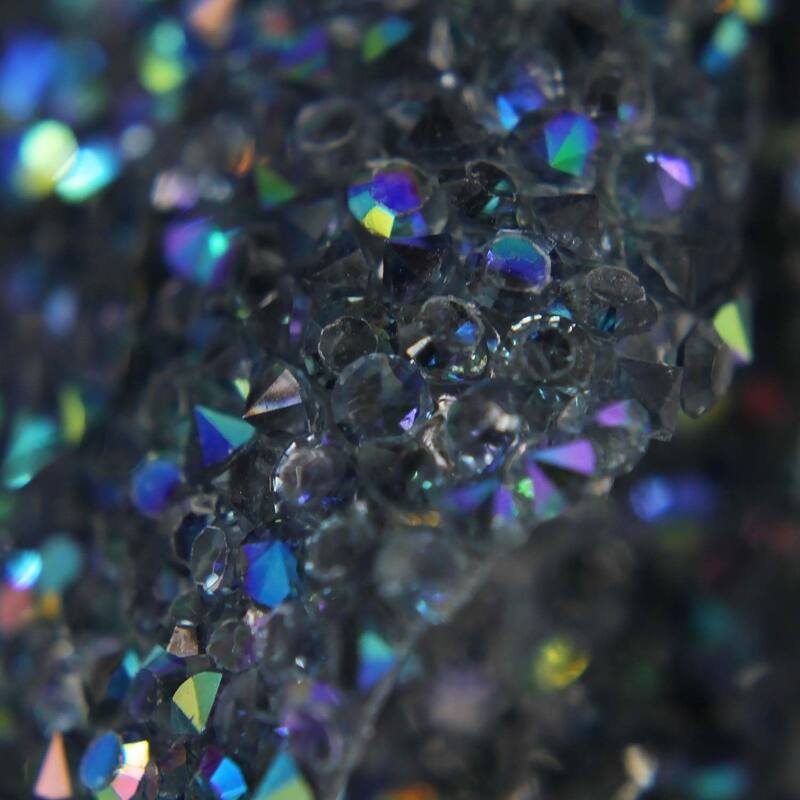 Sparkles Home Luminous Round Rhinestone Placemat
