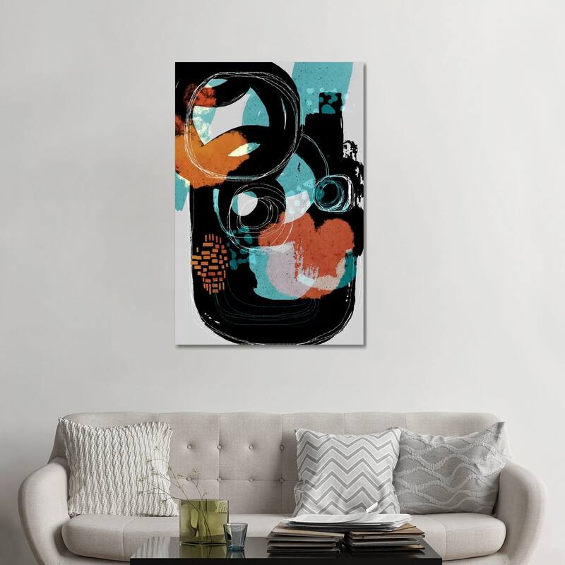 iCanvas "City Lights" by Soul Curry Art & Illustrations Canvas Print - 48x32x1.5