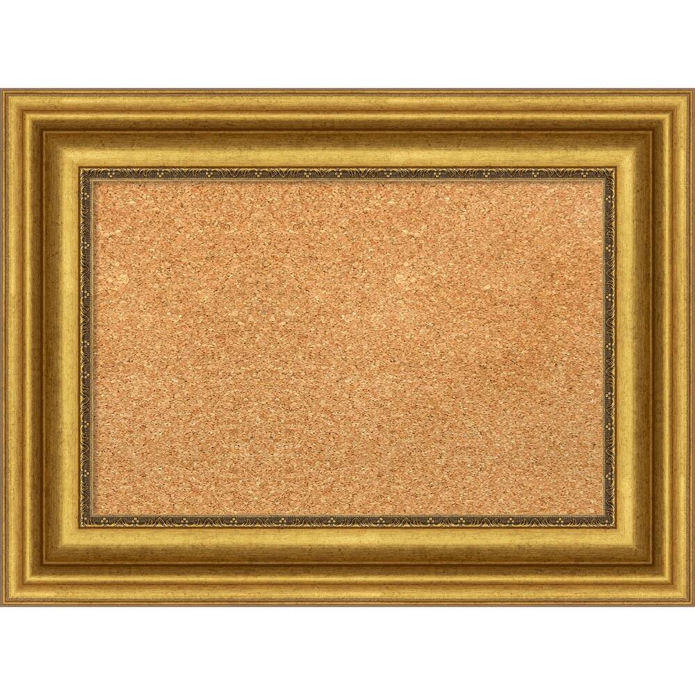 Parlor Framed Cork Bulletin Memo Board