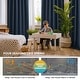 preview thumbnail 37 of 91, Deconovo 100 Percent Blackout with Liner Grommet Curtain (2 Panel)