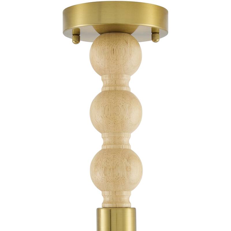 Livabliss Wiluna Rustic Pendant - 14"L x 14"W x 17"H