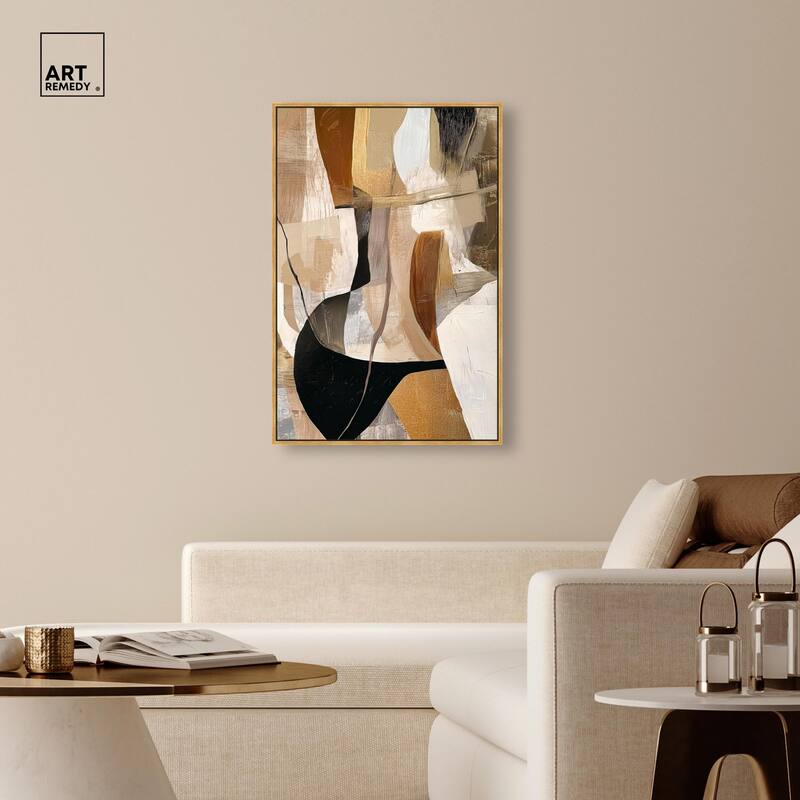 Tactile Depth I Canvas by Art Remedy