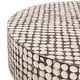 preview thumbnail 5 of 9, Mila Coconut Shell Round Pedestal Coffee Table by East at Main