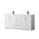 Option White / Giotto Quartz Top / Matte Black Hardware