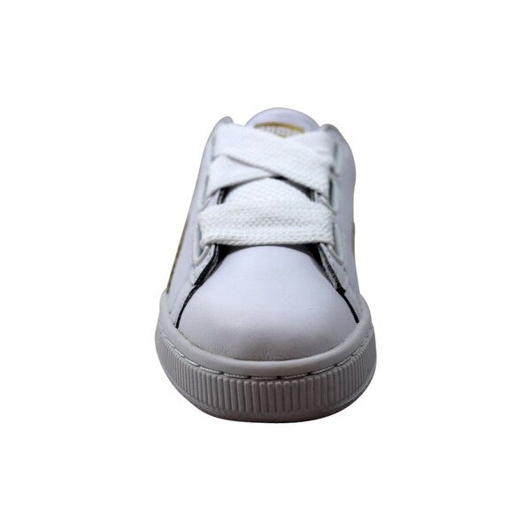 puma basket heart white rose gold