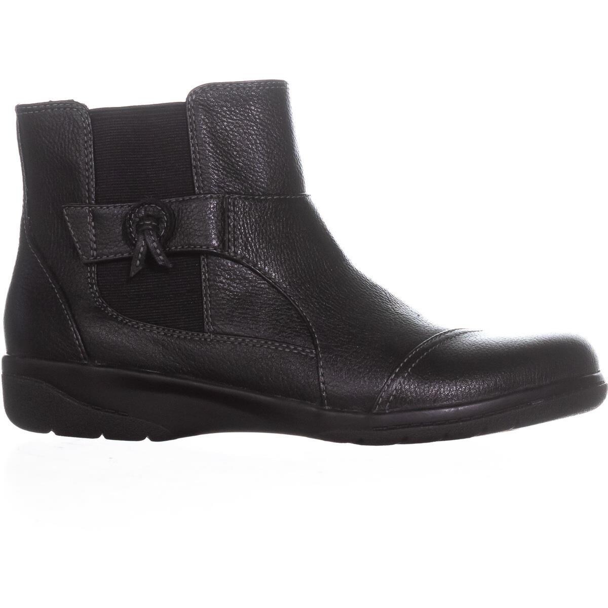 clarks zip ankle boots