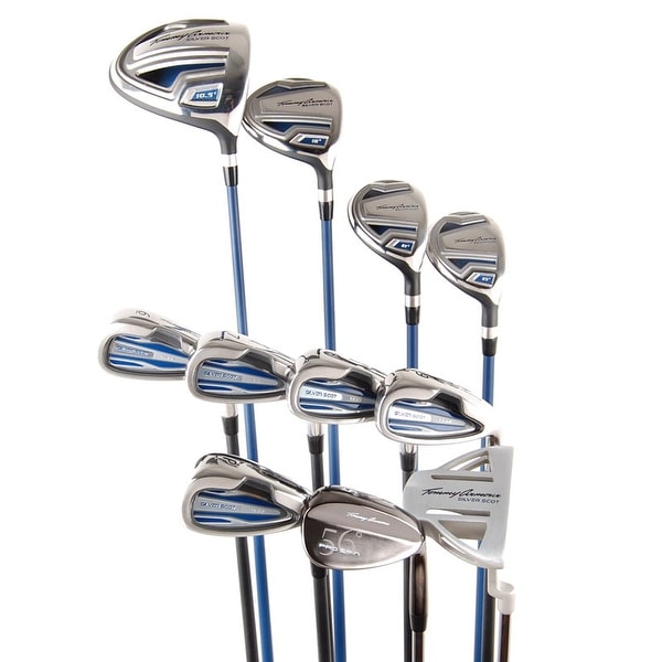 Tommy Armour Silver Scot Mens Complete Set - Driver 3W 4H 5H 6-PW,SW + Putter