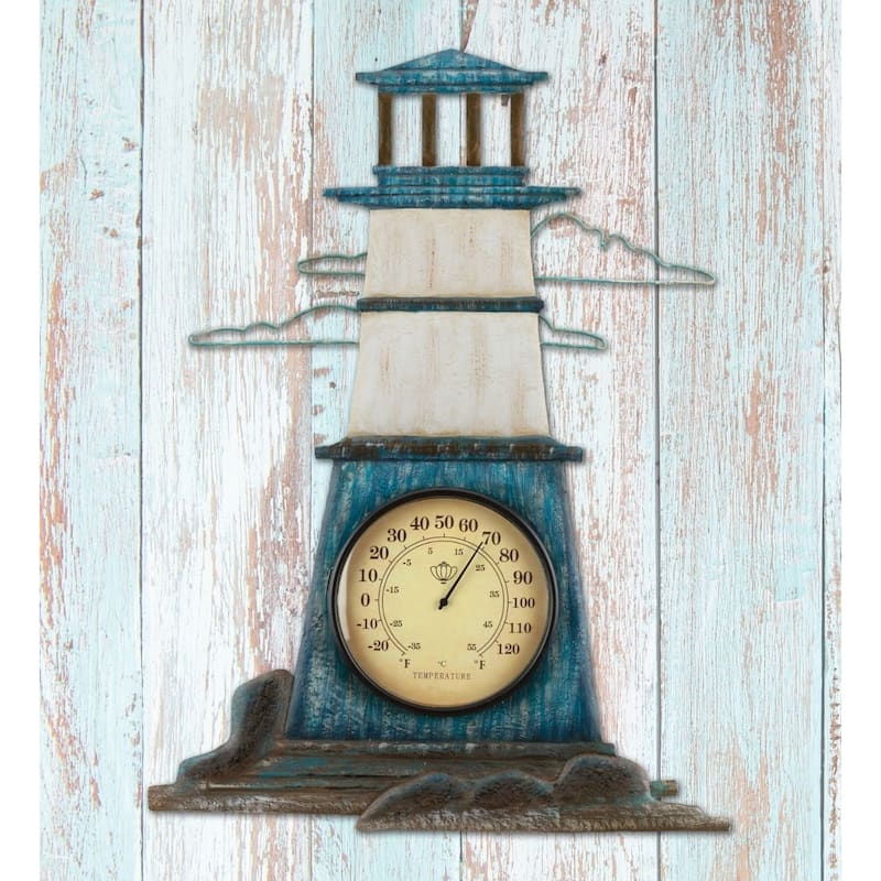 Thermometer Wall Decor - Lighthouse