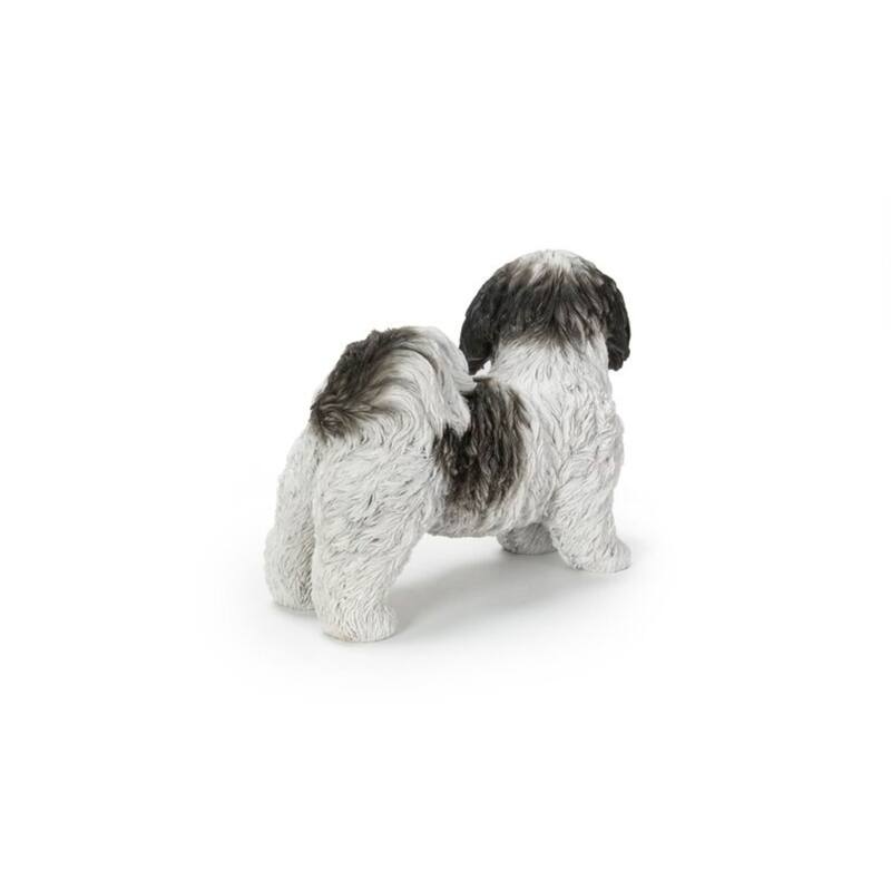 Standing Shih Tzu Outdoor Garden Statue - 11"