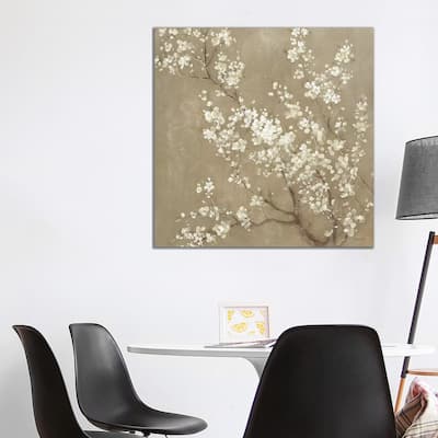 iCanvas "White Cherry Blossoms II" by Danhui Nai Canvas Print