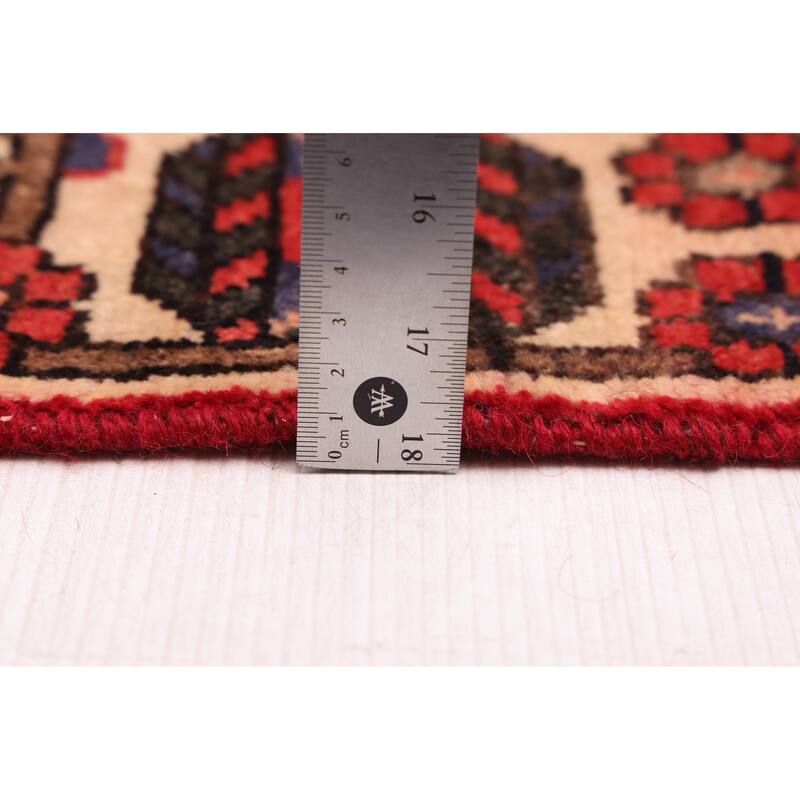 ECARPETGALLERY Hand-knotted Konya Anatolian Red Wool Rug - 3'2 x 9'9