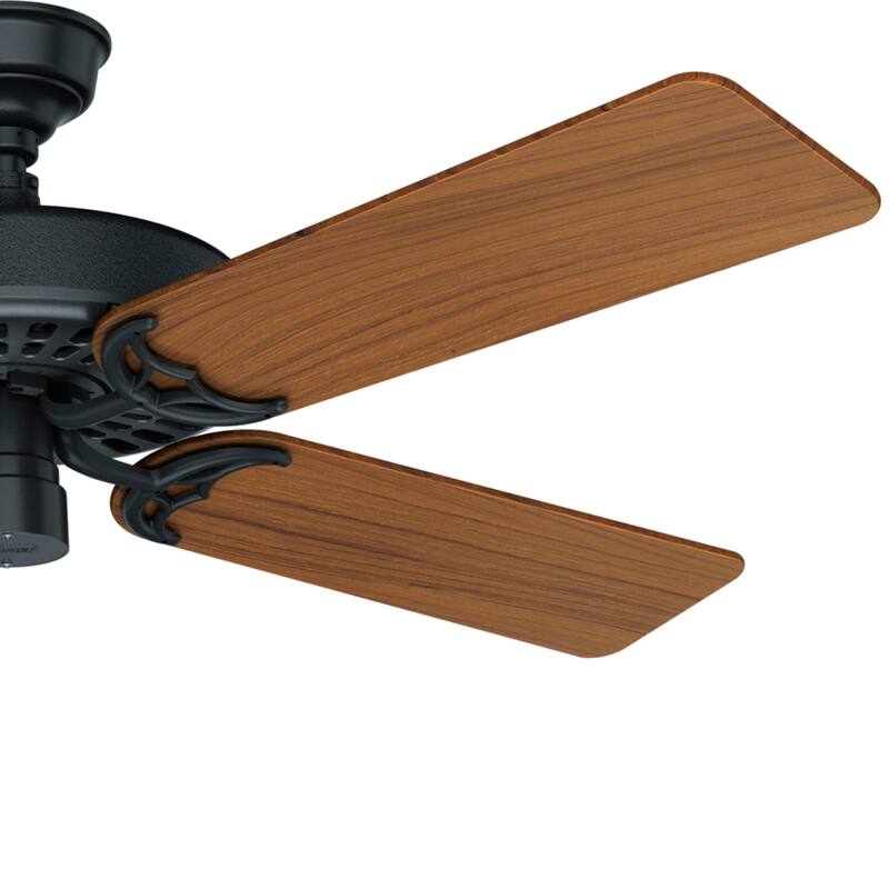 52" Hunter Original Outdoor Ceiling Fan with Pull Chain, Damp Rated - 52