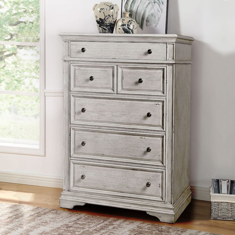 Steve Silver Havenwood 6-piece Upholstered Panel Bedroom Set