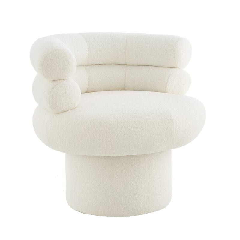 360°Swivel Chair Swivel Accent Chair Round Swivel Chair Barrel Chair Vanity Chair for Living Room, Bedroom or Small Space