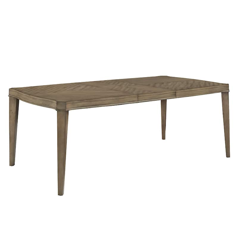 Fiona Antique Taupe Wood Extending Dining Set by iNSPIRE Q Classic