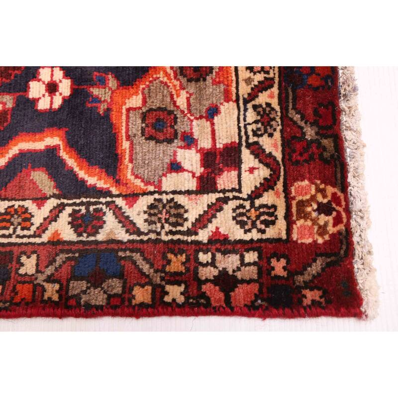ECARPETGALLERY Hand-knotted Anadol Dark Red Wool Rug - 4'0 x 6'9