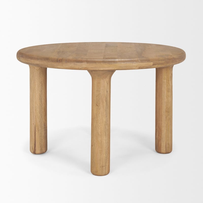 Soma 48" Acacia Wood Round Dining Table