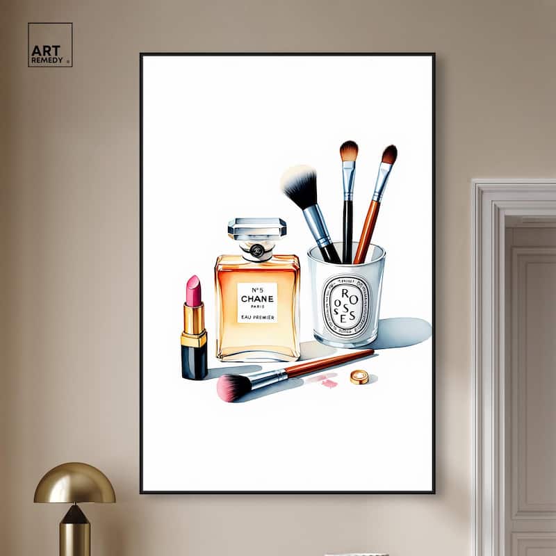 Bottle Beauty Canvas by Art Remedy