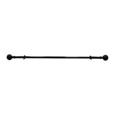 Buono II Morgan Black Decorative Rod & Finial 28-120