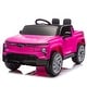 preview thumbnail 62 of 77, 24V Licensed Chevrolet Silverado EV Ride-On Car for Kids with Slow Start, LED Lights, Bluetooth, USB, MP3, and Remote Control