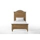 preview thumbnail 1 of 1, Highland Farmhouse Wood Complete Twin Bed, Sand Dune Brown