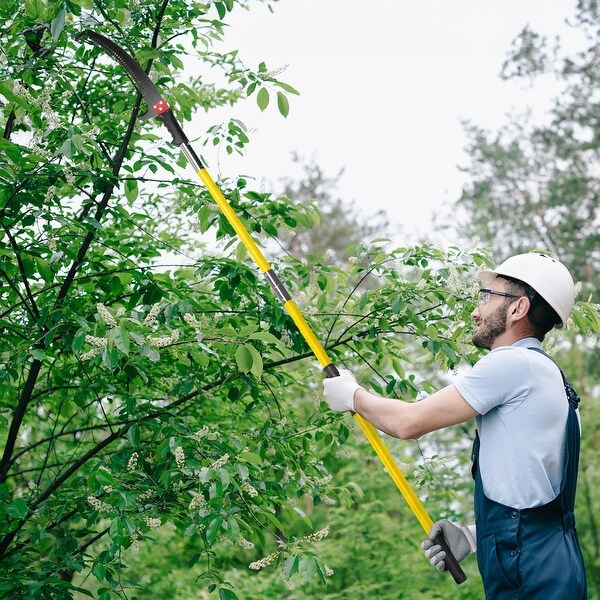 Light weight Long handle Manual Pole Saw Tree Trimmer 318.9 14.2 1.2 inch Bed Bath Beyond 41132050