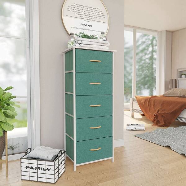 slim fit dress slacks Richmond Ridged Wide 6 Drawer Dresser, Matte Sage Green