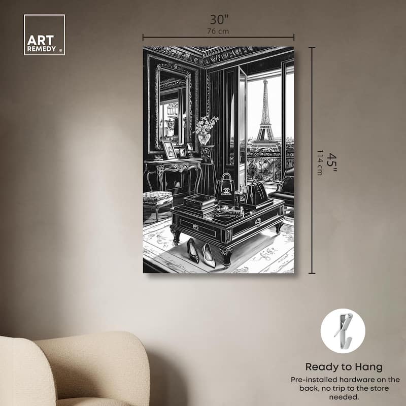 Her Favorite Room II Canvas by Art Remedy, Gallery Wrapped