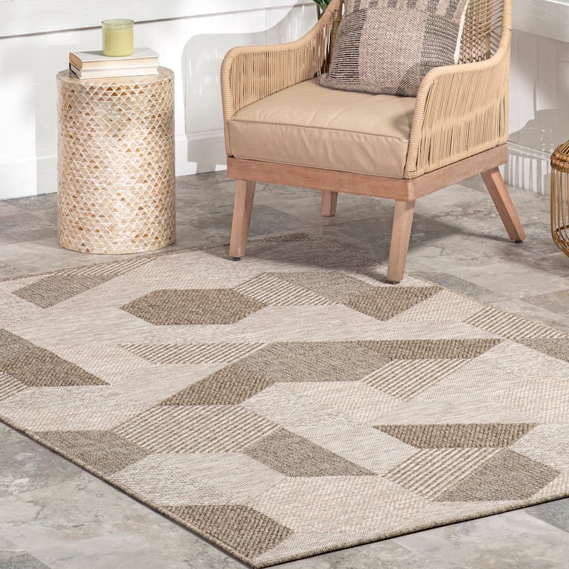 Nuloom Imogene Geometric Indoor/Outdoor Area Rug