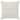 Rizzy Home Transitional Ivory Decorative Pillow Cover 20" x 20"