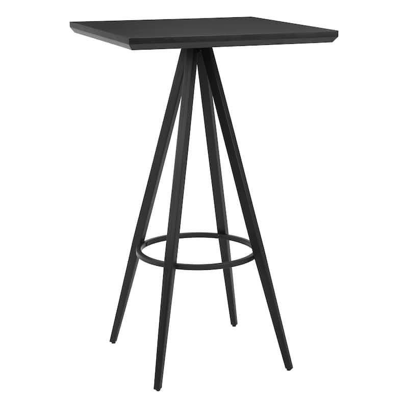 Tinos Bar Table Black