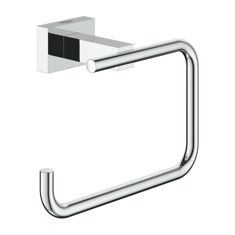 Grohe Essentials Cube Paper Holder W/O Cover Chrome (40507001)
