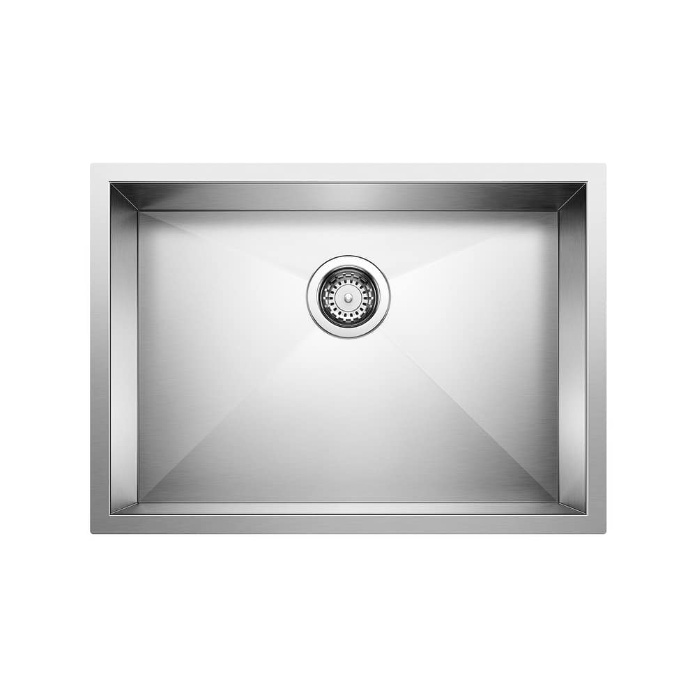 Blanco 443051 Quatrus R0 25" Undermount Single Basin Stainless Steel