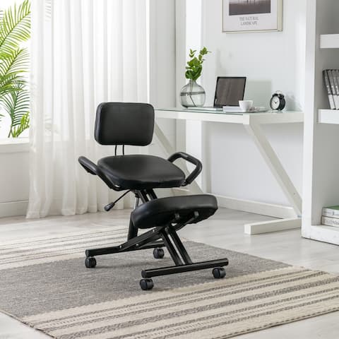Ergonomic Kneeling Chair, Office Home Chair with Adjustable Height