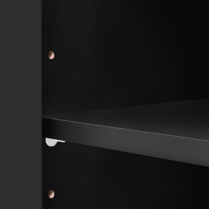 95.5" W Wall Unit Entertainment Center with Bookshelves for TVs up to 80", Modern TV Stand Media Console