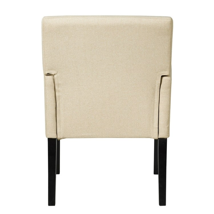 Executive Guest Chair Reception Waiting Room Arm Chair - 27.5" x 23" x 35.5" (L x W x H)