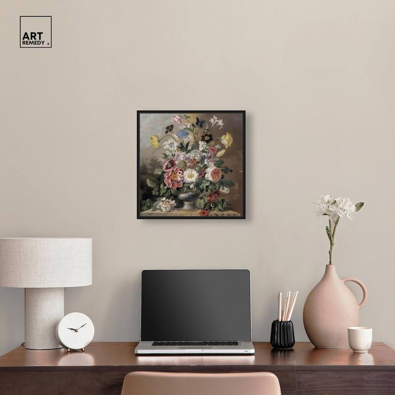 Classical Dream Vase Canvas by Art Remedy