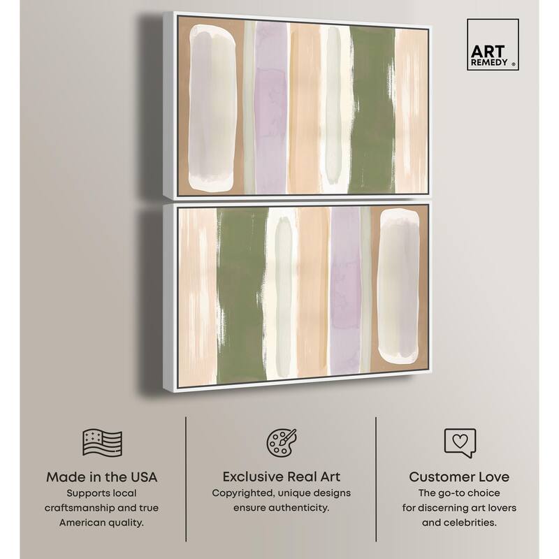 Sandstone Hush Canvas by Art Remedy