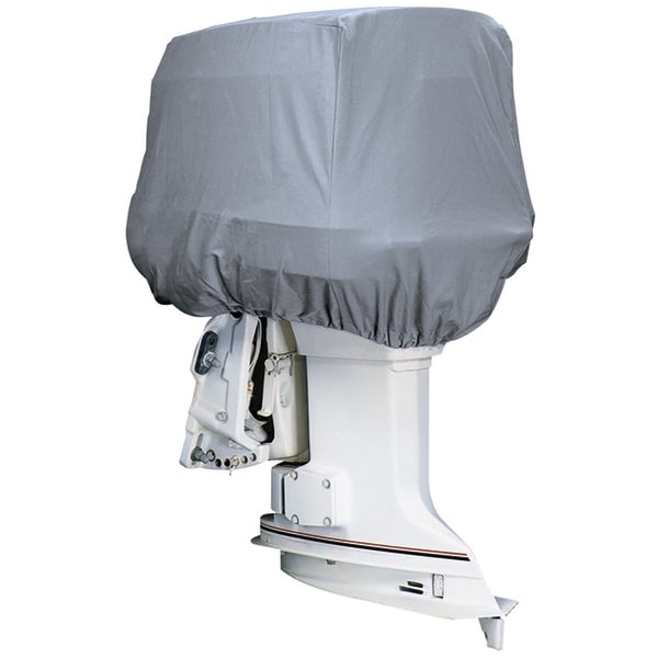 Attwood Silver Coat Polyester Cover f/Outboard Motor Hood 25-50HP