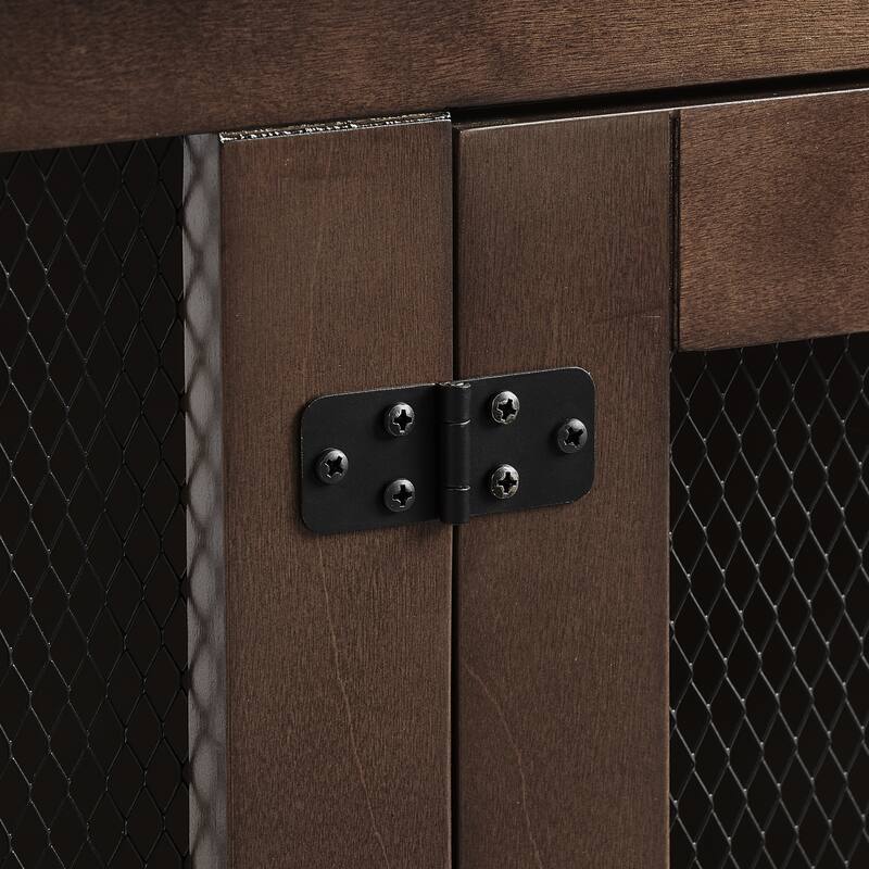 Crosley Dane Credenza Dog Crate