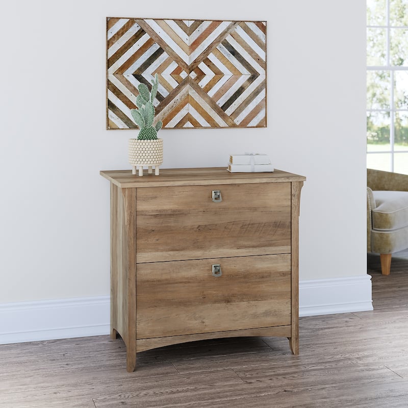 Salinas 2-drawer Lateral File Cabinet - Tan