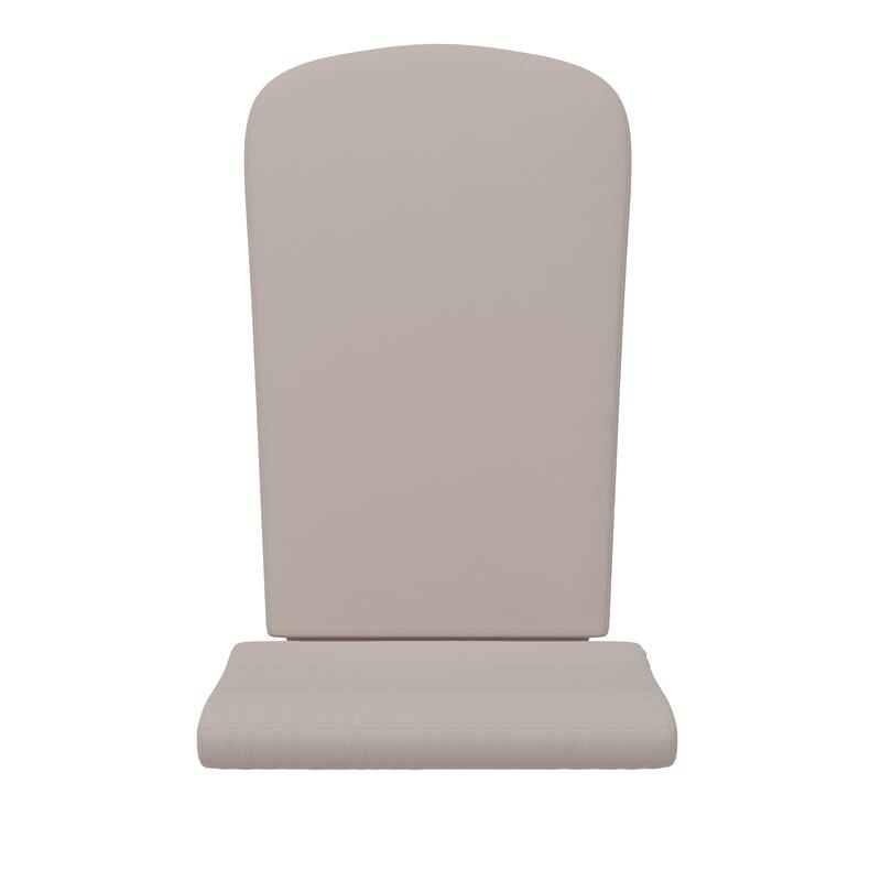 Set of 2 All-Weather High Back Adirondack Chair Cushions